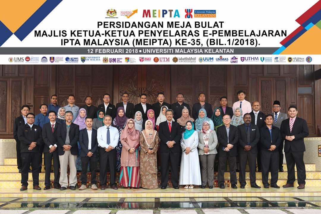 Persidangan Meja Bulat Majlis Ketua-Ketua Penyelaras E-Pembelajaran IPTA Malaysia (MEIPTA) Ke-35 (Bil. 1/2018)